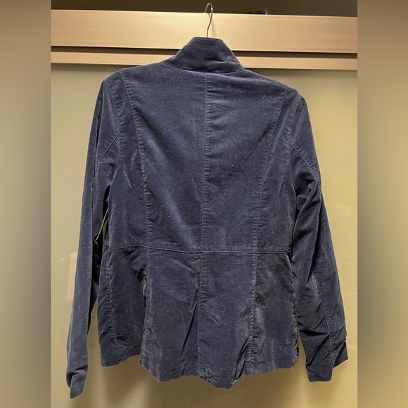 Mossimo Supply Co blue cotton velvet peacoat. Size XL. New with tags - Picture 8 of 8